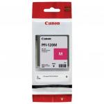 Картридж струйный CANON (PFI-120M) для imagePROGRAF TM-200/205/300/305, пурпурный, 130мл, ориг