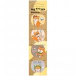 Закладки магнитные для книг, 4шт., MESHU "Cute dog"