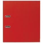 Папка-регистратор BRAUBERG с покрытием из ПВХ, 80 мм, с уголком, красная (удв. срок службы), 227192