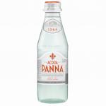 Вода негазированная минеральная ACQUA PANNA (Аква Панна), 0,25л, стеклянная бутылка, ИТАЛИЯ,ш/к04592