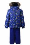 Зимний комплект-костюм для мальчика, CORBIN 804 Синий (самолеты)