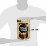 Кофе молотый в растворимом NESCAFE (Нескафе) "Gold", сублимированный, 130г, мягкая упаковка,ш/к08158