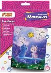 Алмазная мозаика «Котята в лунном свете», 17*21см. 70017