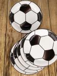 Бумажные тарелки Футбол, 18 см, 6 шт ФЛ-2766