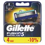 Сменные кассеты для бритья 4шт GILLETTE (Жиллет) Fusion ProGlide, для мужчин, ш/к 85514