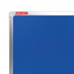 Доска c текстильным покрытием для объявлений (90х120см) синяя,РОССИЯ,BRAUBERG,231701