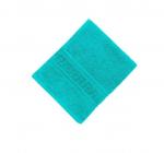 Махровое гладкокрашенное полотенце 40*70 см 380 г/м2 (Сине-зеленый)