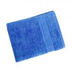 Махровое гладкокрашенное полотенце 50*90 см 460 г/м2 (Голубой)