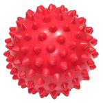 C33445 Мяч массажный (красный) супер твердый ПВХ 6см.
