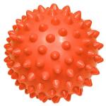 C33445 Мяч массажный (оранжевый) супер твердый ПВХ 6см.