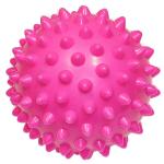 C33445 Мяч массажный (розовый) супер твердый ПВХ 6см.