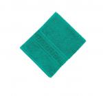 Махровое гладкокрашенное полотенце 50*90 см 380 г/м2 (Темно-зеленый)