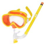 E33114-5 Набор для плавания детский маска+трубка (ПВХ) (оранжевый)