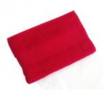 Махровое гладкокрашенное полотенце 40*70 см 460 г/м2 (Красный)