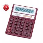 Калькулятор настольный SDC-888XRD, 12 разрядов, двойное питание, 158*203*31 мм, красный, SDC-888XRD