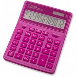 Калькулятор настольный SDC444XRPKE, 12 разрядов, двойное питание, 155*204*33 мм, розовый, SDC444XRPKE
