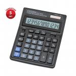 Калькулятор настольный SDC-554S, 14 разрядов, двойное питание, 153*199*31 мм, черный, SDC-554S