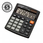 Калькулятор настольный SDC-810NR, 10 разрядов, двойное питание, 102*124*25 мм, черный, SDC-810NR