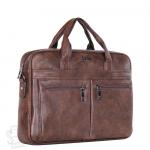 Портфель мужской 1795-01 brown Jeep