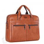 Портфель мужской 1795-01 orange Jeep