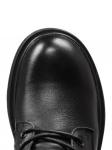 !Z21016-02-1 черный (Нат.кожа/Шерсть) Ботинки женские