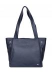 Сумка ДАНА INDIGO кожа флотер синий