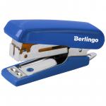 Мини-степлер №10 Berlingo "Comfort" до 10л., пластиковый корпус, синий
