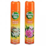 Освежитель воздуха Sunny Day, ж/б, 300мл, 2 вида: летний дождь / майский ландыш