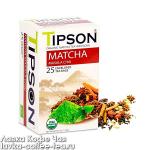 чай Tipson Matcha масала чай, 25 пакетов