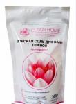 CLEAN HOME Морская соль для ванн с пеной Увлажняющая BEAUTY CARE  1000г   NEW