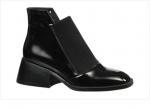 Z21087-02-1 черный (Иск.кожа/Байка) Ботинки женские