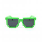 Очки "Пиксели" зеленые 184318 (63595)