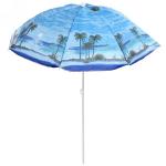 Зонт пляжный D=140 см, h=170 см Сказочный остров ДоброСад
