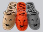 Тапочки мужские с закрытым носком "Тигры"