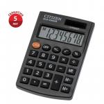 Калькулятор карманный SLD-200NR, 8 разрядов, двойное питание, 62*98*10 мм, черный, SLD-200NR