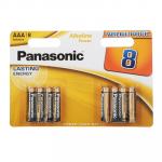 Panasonic Power Батарейки 8шт, тип АAA, "Alkaline" щелочная, BL
