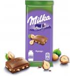 Шоколад Milka дробленый фундук 90 г