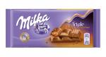 Шоколад Milka Triple Caramel 90 г