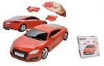 1:43 Audi TT Coupe Coupe 3D Puzzle Non Assemble