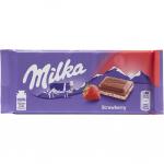 Шоколад Milka Strawberry yogurt 100 г