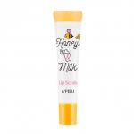 A'Pieu Медовый скраб для губ Honey & Milk Lip Scrub