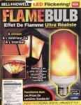 LED лампа Flame Bulb E27 с эффектом пламени свечи