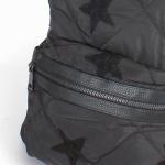 Рюкзак жен текстиль BB-Т 02-2,  1отд,  2внут+4внеш/ карм,  черный  (звезды)  241944