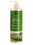 DEOPROCE HENNA PURE REFRESH Восстанавливающая маска для волос с хной и зеленым чаем, 1000 мл