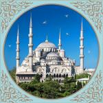 "Голубая Мечеть в Стамбуле" Набор для выкладывания стразами