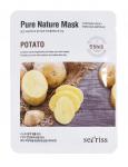 ANSKIN SECRISS PURE NATURE Тканевая маска для лица с экстрактом картофеля, 25г
