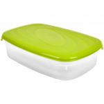 "Giaretti" Контейнер пластмассовый "Bono" 0,5 л, 19,2х12,5х5 см, оливковая роща, подходит для СВЧ (Россия)