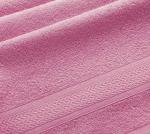 Утро розовый 50*90 махровое полотенце Г/К 400 г