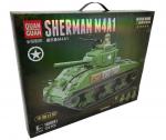 100081 КОНСТРУКТОР WORLD OF TANKS SHERMAN M4A1 726 ДЕТ (WW-01223-10-5-24)