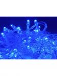 Ecola гирлянда-нить ул. 200LED Синяя, 15м, 8 реж., прозр.провод с вилкой 220V IP44 N4YB15ELC